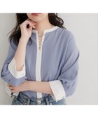 【ナチュラルクチュール/natural couture】の【WEB限定】スクエア釦配色7分袖ブラウス 人気、トレンドファッション・服の通販 founy(ファニー) ファッション Fashion レディースファッション Fashion for Women トップス・カットソー Cut & Sew Tops シャツ・ブラウス・オフィスカジュアル Elegant Blouses & Button-Ups アクセサリー Fashion Accessories カーディガン Cardigan, Knitwear クラシカル Classical, Vintage-Inspired ジャケット Jacket, Outerwear スクエア Square, Square Shape タイトスカート Pencil Skirt, Tight Skirt なめらか Smooth, Silky Texture パール Pearl, Pearl Accent ビジュー Bijou, Jewel-like Accent フェミニン Feminine, Girly フレア Flare, Flared おすすめ Recommended / Our Picks エレガント 上品 Elegant 2025年 2025 2025-2026秋冬・A/W Autumn/Winter 2025–26 AW25–26 thumbnail ブルー|ID: prp329100004653720 ipo3291000000033637136
