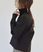 【シップス フォー ウィメン/SHIPS】のquaranciel 洗濯機可能 クロップド Vネック プルオーバー ブラック|ID: prp329100004653763 ipo3291000000033637618