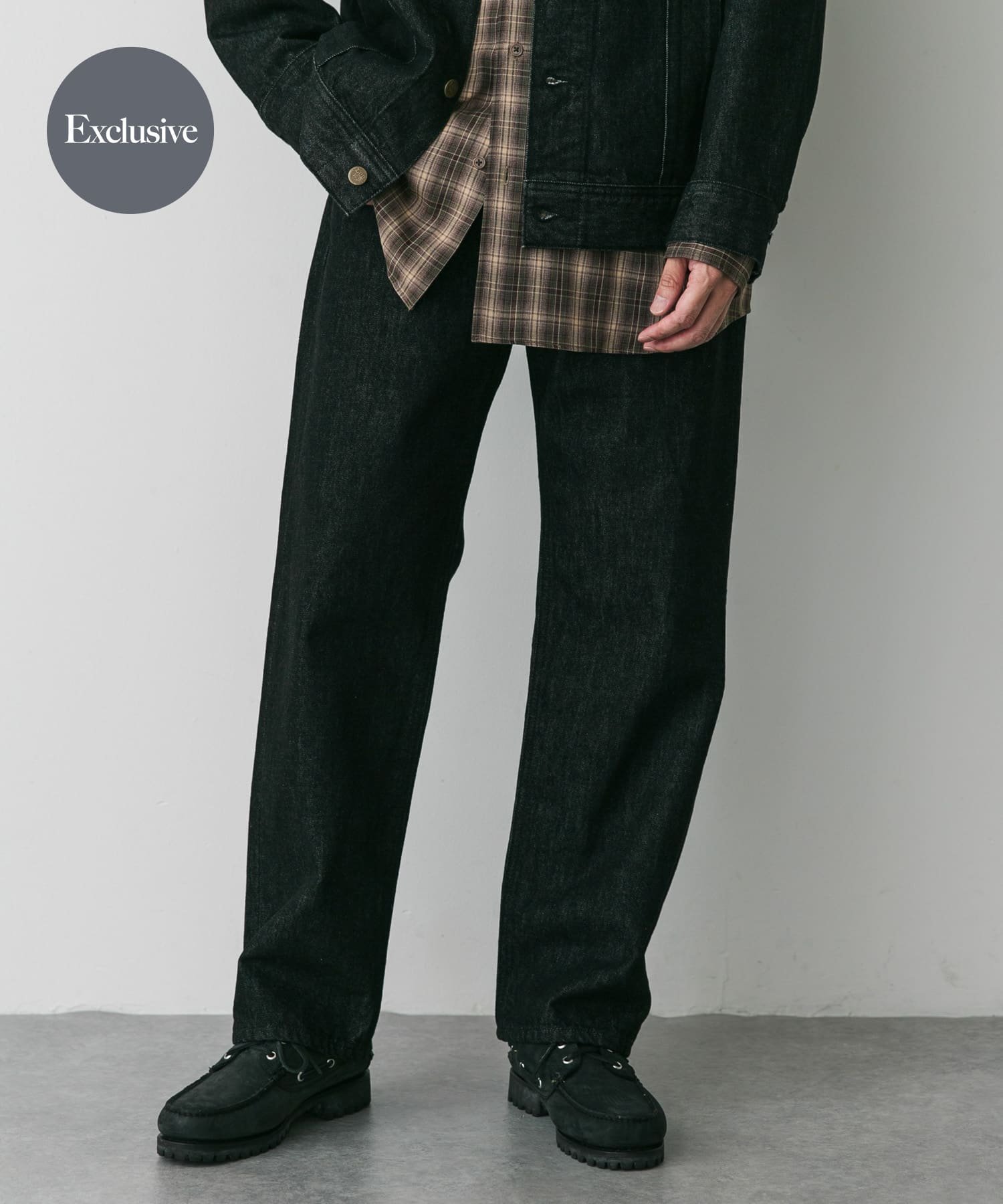 【アーバンリサーチ ドアーズ/URBAN RESEARCH DOORS / MEN】の『別注』Lee101*DOORS STRAIGTPANTS インテリア・キッズ・メンズ・レディースファッション・服の通販 founy(ファニー) 　ファッション　Fashion　メンズファッション　Fashion for Men　ボトムス　Bottoms　ジーンズ　Jeans, Denim Pants　ストレート　Straight, Straight Cut　セットアップ　Set-Up, Coordinated Outfit　デニム　Denim, Jeans Material　定番　Standard, Basic Item　ポケット　Pocket, Pocket Detail　別注　Limited Edition, Custom Order　A/W・秋冬　Autumn/Winter　冬　Winter / This Winter　日本製　Made In Japan　2025年　2025　2025-2026秋冬・A/W　Autumn/Winter 2025–26 AW25–26　BLK OW|ID: prp329100004653768 ipo3291000000033851541
