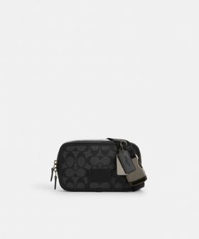 【コーチ/COACH / MEN】の【公式】ワイアット ベルト バッグ・シグネチャー キャンバス 人気、トレンドファッション・服の通販 founy(ファニー) ファッション Fashion メンズファッション Fashion for Men バッグ Bags キャンバス Canvas, Canvas Fabric ラップ Wrap, Wrap Design |ID:prp329100004653770