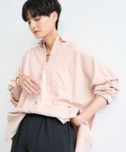 【バンヤードストーム/BARNYARDSTORM】のワイドシルエットコーデュロイシャツ マシンウォッシャブル 【WEB限定カラー】 人気、トレンドファッション・服の通販 founy(ファニー) ファッション Fashion レディースファッション Fashion for Women トップス・カットソー Cut & Sew Tops シャツ・ブラウス・オフィスカジュアル Elegant Blouses & Button-Ups コーデュロイ Corduroy, Cord Fabric サテン Satin, Glossy Fabric ジュエリー Jewelry, Accessories ダブル Double, Double-Breasted デコルテ Décolleté, Neckline モダン Modern, Contemporary エレガント 上品 Elegant 人気 Popular, Best Seller 定番 Standard, Basic Item 秋 Autumn thumbnail ピンク20|ID: prp329100004653782 ipo3291000000033637841