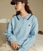 【フリークスストア/FREAK'S STORE】の襟ライン ワンポイント刺繍 ニット ポロシャツ 限定展開 25AW 人気、トレンドファッション・服の通販 founy(ファニー) ファッション Fashion レディースファッション Fashion for Women トップス・カットソー Cut & Sew Tops ニット Knit Tops & Sweaters シャツ・ブラウス・オフィスカジュアル Elegant Blouses & Button-Ups ポロシャツ・きれいめカジュアル Smart-Casual Polo Tops キャミワンピース Cami Dress, Slip Dress コラボ Collaboration, Collab シンプル Simple, Minimal スペシャル Special, Limited Edition スラックス Slacks, Dress Pants デニム Denim, Jeans Material フェミニン Feminine, Girly フレア Flare, Flared ポロシャツ Polo Shirt, Collared Tee ミニスカート Mini Skirt, Short Skirt リアル Real, Realistic ワンポイント One Point, Statement Accent A/W・秋冬 Autumn/Winter 冬 Winter / This Winter おすすめ Recommended / Our Picks 2025年 2025 2025-2026秋冬・A/W Autumn/Winter 2025–26 AW25–26 thumbnail サックスブルー|ID: prp329100004653783 ipo3291000000036216906