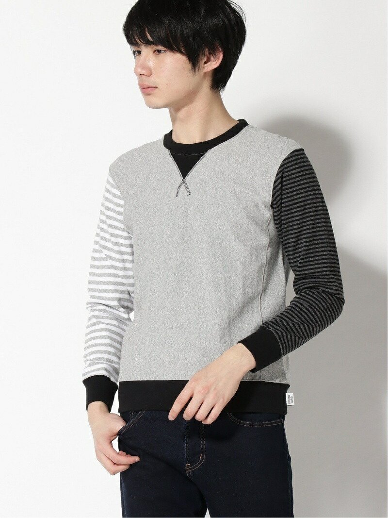 【ジムマスター/gym master / MEN】のgym master/10.4ozプレミアムヘビーウェイトクルーネック インテリア・キッズ・メンズ・レディースファッション・服の通販 founy(ファニー) 　ファッション　Fashion　メンズファッション　Fashion for Men　インナー　Innerwear　ギンガム　Gingham, Gingham Fabric　シンプル　Simple, Minimal　スウェット / スエット　Sweatshirt, Sweatwear　スタンダード　Standard, Basic　チェック　Check, Plaid, Tartan　トレーナー　Sweatshirt, Trainer　ビッグ　Big, Oversized　ボーダー　Border, Stripe　定番　Standard, Basic Item　春　Spring　クレイジーE|ID: prp329100004653795 ipo3291000000033637964