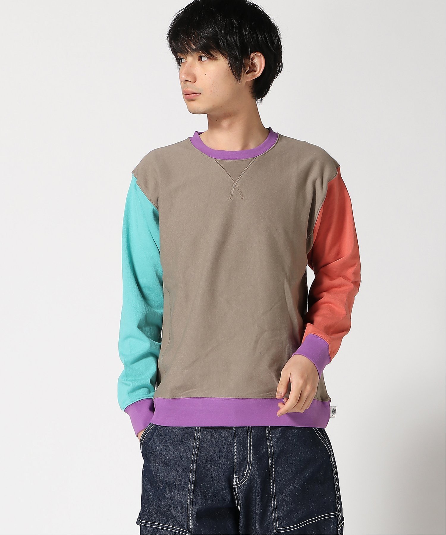 【ジムマスター/gym master / MEN】のgym master/10.4ozプレミアムヘビーウェイトクルーネック インテリア・キッズ・メンズ・レディースファッション・服の通販 founy(ファニー) 　ファッション　Fashion　メンズファッション　Fashion for Men　インナー　Innerwear　ギンガム　Gingham, Gingham Fabric　シンプル　Simple, Minimal　スウェット / スエット　Sweatshirt, Sweatwear　スタンダード　Standard, Basic　チェック　Check, Plaid, Tartan　トレーナー　Sweatshirt, Trainer　ビッグ　Big, Oversized　ボーダー　Border, Stripe　定番　Standard, Basic Item　春　Spring　クレイジー|ID: prp329100004653795 ipo3291000000033637969