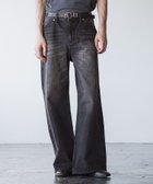 【ハレ/HARE / MEN】のヴィンテージカコウデニムパンツ 人気、トレンドファッション・服の通販 founy(ファニー) ファッション Fashion メンズファッション Fashion for Men ボトムス Bottoms デニムパンツ・ジーンズ Denim Pants デニム Denim, Jeans Material フレア Flare, Flared ヴィンテージ Vintage Style エレガント 上品 Elegant thumbnail ブラック系09|ID: prp329100004653833 ipo3291000000033638296