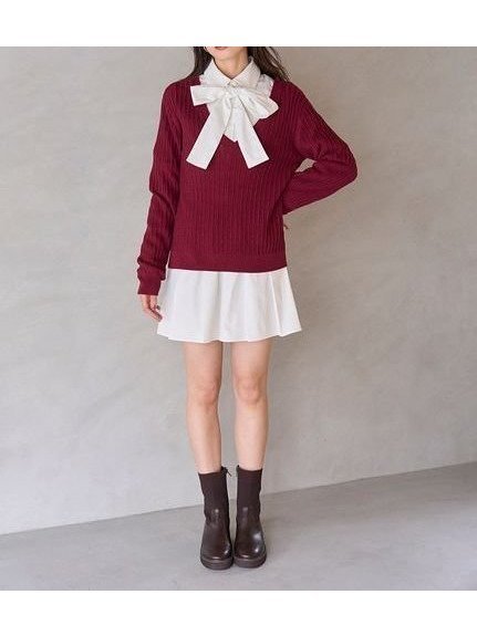【スナイデル/SNIDEL】のシャツコンビチュニック インテリア・キッズ・メンズ・レディースファッション・服の通販 founy(ファニー) 　ファッション　Fashion　レディースファッション　Fashion for Women　トップス・カットソー　Cut & Sew Tops　シャツ・ブラウス・オフィスカジュアル　Elegant Blouses & Button-Ups　ウェーブ　Wavy Pattern　ストライプ　Stripe, Striped Pattern　ストレート　Straight, Straight Cut　トレンド　Trend, Trending Now　プリーツ　Pleats, Pleated　無地　Plain, Solid Color　レギンス　Leggings, Stretch Pants　レース　Lace, Lace Fabric　おすすめ　Recommended / Our Picks　エレガント 上品　Elegant　BRD[078]|ID: prp329100004653834 ipo3291000000033638309