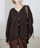 【スローブ イエナ/SLOBE IENA】の《追加 》ウォッシャブルワイドシルエットカーディガン 人気、トレンドファッション・服の通販 founy(ファニー) ファッション Fashion レディースファッション Fashion for Women トップス・カットソー Cut & Sew Tops カーディガン・羽織り Layered Style Cardigans 2025年 2025 2025-2026秋冬・A/W Autumn/Winter 2025–26 AW25–26 ポケット Pocket, Pocket Detail thumbnail ブラウン|ID: prp329100004653856 ipo3291000000033638492
