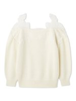 【スナイデル/SNIDEL】のレーストリミングニットプルオーバー 人気、トレンドファッション・服の通販 founy(ファニー) ファッション Fashion レディースファッション Fashion for Women トップス・カットソー Cut & Sew Tops ニット Knit Tops & Sweaters カジュアルプルオーバー・ニットトップス Pullovers & Knit Tops / Casual Pullovers おすすめ Recommended / Our Picks ショルダー Shoulder, Shoulder Strap ストレート Straight, Straight Cut デコルテ Décolleté, Neckline ドッキング Docking, Mixed Material リーフ Leaf, Botanical Leaf レース Lace, Lace Fabric |ID:prp329100004653875