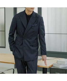 【グローバルワーク/GLOBAL WORK / MEN】のWブレストジャケット/Salon de GW/131323 人気、トレンドファッション・服の通販 founy(ファニー) ファッション Fashion メンズファッション Fashion for Men ショルダー Shoulder, Shoulder Strap ジャケット Jacket, Outerwear ストレッチ Stretch, Stretchy Fabric スリム Slim, Slim Fit セットアップ Set-Up, Coordinated Outfit ツイル Twist, Twisted Detail なめらか Smooth, Silky Texture ハンド Hand, Handmade フラップ Flap, Flap Pocket フロント Front, Front Design ワーク Workwear, Utility Style おすすめ Recommended / Our Picks エレガント 上品 Elegant ビジネス 仕事 通勤 Business / Work / Commuting |ID:prp329100004653879