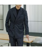 【グローバルワーク/GLOBAL WORK / MEN】のWブレストジャケット/Salon de GW/131323 人気、トレンドファッション・服の通販 founy(ファニー) ファッション Fashion メンズファッション Fashion for Men ショルダー Shoulder, Shoulder Strap ジャケット Jacket, Outerwear ストレッチ Stretch, Stretchy Fabric スリム Slim, Slim Fit セットアップ Set-Up, Coordinated Outfit ツイル Twist, Twisted Detail なめらか Smooth, Silky Texture ハンド Hand, Handmade フラップ Flap, Flap Pocket フロント Front, Front Design ワーク Workwear, Utility Style おすすめ Recommended / Our Picks エレガント 上品 Elegant ビジネス 仕事 通勤 Business / Work / Commuting thumbnail ネイビー88|ID: prp329100004653879 ipo3291000000033638803