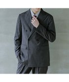 【グローバルワーク/GLOBAL WORK / MEN】のWブレストジャケット/Salon de GW/131323 人気、トレンドファッション・服の通販 founy(ファニー) ファッション Fashion メンズファッション Fashion for Men ショルダー Shoulder, Shoulder Strap ジャケット Jacket, Outerwear ストレッチ Stretch, Stretchy Fabric スリム Slim, Slim Fit セットアップ Set-Up, Coordinated Outfit ツイル Twist, Twisted Detail なめらか Smooth, Silky Texture ハンド Hand, Handmade フラップ Flap, Flap Pocket フロント Front, Front Design ワーク Workwear, Utility Style おすすめ Recommended / Our Picks エレガント 上品 Elegant ビジネス 仕事 通勤 Business / Work / Commuting thumbnail チャコール18|ID: prp329100004653879 ipo3291000000033638804
