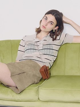 【フレイ アイディー/FRAY I.D】のアイレットシアーポロニット 人気、トレンドファッション・服の通販 founy(ファニー) ファッション Fashion レディースファッション Fashion for Women トップス・カットソー Cut & Sew Tops ニット Knit Tops & Sweaters アイレット Eyelet Lace シアー Sheer, See-Through スポーティ Sporty, Casual Athletic チェック Check, Plaid, Tartan トレンド Trend, Trending Now フラップ Flap, Flap Pocket ボーダー Border, Stripe モノトーン Monotone, Black and White エレガント 上品 Elegant 人気 Popular, Best Seller 今季 This Season, Current Season |ID:prp329100004653920