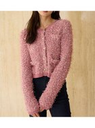 【スナイデル/SNIDEL】のミックスツイードライクニットカーディガン 人気、トレンドファッション・服の通販 founy(ファニー) ファッション Fashion レディースファッション Fashion for Women トップス・カットソー Cut & Sew Tops ニット Knit Tops & Sweaters カーディガン・羽織り Layered Style Cardigans ウェーブ Wavy Pattern エレガント 上品 Elegant 秋 Autumn カーディガン Cardigan, Knitwear クラシカル Classical, Vintage-Inspired シルバー Silver, Metallic Silver チュール Tulip, Tulip Motif ツイード Twill, Twill Weave フィット Fit, Slim Fit フロント Front, Front Design ミックス Mix, Mixed Style リボン Ribbon, Bow おすすめ Recommended / Our Picks thumbnail PNK[066]|ID: prp329100004653921 ipo3291000000033639345