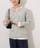 【ジャーナルスタンダード レリューム/JOURNAL STANDARD relume】の25AW新作 ソフトテレコヘンリープルオーバー グレー|ID: prp329100004653936 ipo3291000000033847985