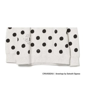【ビームス ハート/BEAMS HEART】のマリモ ドット スウェット 人気、トレンドファッション・服の通販 founy(ファニー) ファッション Fashion レディースファッション Fashion for Women トップス・カットソー Cut & Sew Tops レディースパーカー・カジュアルフーディー Casual Hoodies & Sweatshirts スウェット・クルーネックトップス Sweatshirts & Crewnecks / Relaxed Fit Sweat Tops イラスト Illustration シンプル Simple, Minimal スウェット / スエット Sweatshirt, Sweatwear デニム Denim, Jeans Material ドット Polka Dot, Dot Pattern バランス Balance, Style Balance プリント Print, Printed Pattern ロング Long, Long-Length |ID:prp329100004654040