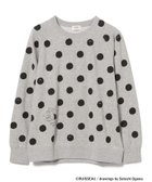 【ビームス ハート/BEAMS HEART】のマリモ ドット スウェット 人気、トレンドファッション・服の通販 founy(ファニー) ファッション Fashion レディースファッション Fashion for Women トップス・カットソー Cut & Sew Tops レディースパーカー・カジュアルフーディー Casual Hoodies & Sweatshirts スウェット・クルーネックトップス Sweatshirts & Crewnecks / Relaxed Fit Sweat Tops イラスト Illustration シンプル Simple, Minimal スウェット / スエット Sweatshirt, Sweatwear デニム Denim, Jeans Material ドット Polka Dot, Dot Pattern バランス Balance, Style Balance プリント Print, Printed Pattern ロング Long, Long-Length thumbnail LIGHT GREY|ID: prp329100004654040 ipo3291000000033642528