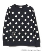 【ビームス ハート/BEAMS HEART】のマリモ ドット スウェット 人気、トレンドファッション・服の通販 founy(ファニー) ファッション Fashion レディースファッション Fashion for Women トップス・カットソー Cut & Sew Tops レディースパーカー・カジュアルフーディー Casual Hoodies & Sweatshirts スウェット・クルーネックトップス Sweatshirts & Crewnecks / Relaxed Fit Sweat Tops イラスト Illustration シンプル Simple, Minimal スウェット / スエット Sweatshirt, Sweatwear デニム Denim, Jeans Material ドット Polka Dot, Dot Pattern バランス Balance, Style Balance プリント Print, Printed Pattern ロング Long, Long-Length thumbnail NAVY|ID: prp329100004654040 ipo3291000000033642530