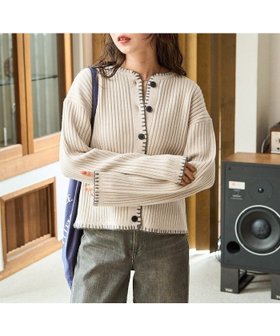 【フリークスストア/FREAK'S STORE】のブランケット ステッチ ニット ショート カーデ【限定展開】 25AW 人気、トレンドファッション・服の通販 founy(ファニー) ファッション Fashion レディースファッション Fashion for Women トップス・カットソー Cut & Sew Tops ニット Knit Tops & Sweaters 2025年 2025 2025-2026秋冬・A/W Autumn/Winter 2025–26 AW25–26 冬 Winter / This Winter カーディガン Cardigan, Knitwear コンパクト Compact, Small Size ショート Short, Short Length ジャケット Jacket, Outerwear トレンド Trend, Trending Now ブランケット Blanket, Throw Blanket A/W・秋冬 Autumn/Winter 羽織 Haori, Light Jacket |ID:prp329100004654086