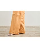 【ロペ/ROPE'】の【洗える】シャイニーサテンパンツ/一部セットアップ対応 オレンジ(70)|ID: prp329100004654110 ipo3291000000033643827