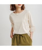 【スタディオ クリップ/studio CLIP】のアソートハーフスリーブTシャツ 人気、トレンドファッション・服の通販 founy(ファニー) ファッション Fashion レディースファッション Fashion for Women トップス・カットソー Cut & Sew Tops シャツ・ブラウス・オフィスカジュアル Elegant Blouses & Button-Ups ロングTシャツ・Tシャツ Longline T-Shirts & Tees おすすめ Recommended / Our Picks カットソー Cut and Sewn Top カーディガン Cardigan, Knitwear サロペット Overalls, Salopette ジャケット Jacket, Outerwear スリーブ Sleeve, Long Sleeve / Short Sleeve ハーフ Half, Half-Length ベーシック Basic, Essential ボーダー Border, Stripe 定番 Standard, Basic Item 春 Spring 無地 Plain, Solid Color 秋 Autumn thumbnail オフホワイト11|ID: prp329100004654111 ipo3291000000033643832