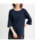 【スタディオ クリップ/studio CLIP】のアソートハーフスリーブTシャツ 人気、トレンドファッション・服の通販 founy(ファニー) ファッション Fashion レディースファッション Fashion for Women トップス・カットソー Cut & Sew Tops シャツ・ブラウス・オフィスカジュアル Elegant Blouses & Button-Ups ロングTシャツ・Tシャツ Longline T-Shirts & Tees おすすめ Recommended / Our Picks カットソー Cut and Sewn Top カーディガン Cardigan, Knitwear サロペット Overalls, Salopette ジャケット Jacket, Outerwear スリーブ Sleeve, Long Sleeve / Short Sleeve ハーフ Half, Half-Length ベーシック Basic, Essential ボーダー Border, Stripe 定番 Standard, Basic Item 春 Spring 無地 Plain, Solid Color 秋 Autumn thumbnail ネイビー88|ID: prp329100004654111 ipo3291000000033643834