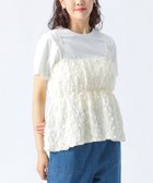 【ビームス ハート/BEAMS HEART】のフリンジキャミソール * Tシャツ(セットアイテム) 人気、トレンドファッション・服の通販 founy(ファニー) ファッション Fashion レディースファッション Fashion for Women トップス・カットソー Cut & Sew Tops キャミソール&ノースリーブ Camisoles & Sleeveless Tops シャツ・ブラウス・オフィスカジュアル Elegant Blouses & Button-Ups ロングTシャツ・Tシャツ Longline T-Shirts & Tees キャミソール Camisole, Spaghetti Strap Top シンプル Simple, Minimal デニム Denim, Jeans Material トレンド Trend, Trending Now フリンジ Fringe, Tassel プレーン Plain, Simple ベーシック Basic, Essential 夏 Summer thumbnail OFF×IVORY|ID: prp329100004654117 ipo3291000000033643986