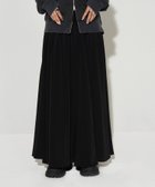 【ジーナシス/JEANASiS】のペイントタッチフレアスカート ブラック|ID: prp329100004654134 ipo3291000000034608209