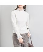 【ユナイテッドアローズ/UNITED ARROWS】のオーガンジー ラッフルフリル 4WAY ニット 人気、トレンドファッション・服の通販 founy(ファニー) ファッション Fashion レディースファッション Fashion for Women トップス・カットソー Cut & Sew Tops ニット Knit Tops & Sweaters おすすめ Recommended / Our Picks オーガンジー Organza Fabric コンパクト Compact, Small Size シアー Sheer, See-Through シンプル Simple, Minimal デニム Denim, Jeans Material フェミニン Feminine, Girly フレア Flare, Flared thumbnail OFF WHITE|ID: prp329100004654142 ipo3291000000033644739