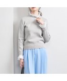 【ユナイテッドアローズ/UNITED ARROWS】のオーガンジー ラッフルフリル 4WAY ニット 人気、トレンドファッション・服の通販 founy(ファニー) ファッション Fashion レディースファッション Fashion for Women トップス・カットソー Cut & Sew Tops ニット Knit Tops & Sweaters おすすめ Recommended / Our Picks オーガンジー Organza Fabric コンパクト Compact, Small Size シアー Sheer, See-Through シンプル Simple, Minimal デニム Denim, Jeans Material フェミニン Feminine, Girly フレア Flare, Flared thumbnail LT.GRAY|ID: prp329100004654142 ipo3291000000033644741