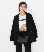 【プロポーション ボディドレッシング/PROPORTION BODY DRESSING】のゴールド釦ダブルブレストジャケット 人気、トレンドファッション・服の通販 founy(ファニー) ファッション Fashion レディースファッション Fashion for Women アウター Coat / Outerwear Collection レディースジャケット・軽アウター Jackets おすすめ Recommended / Our Picks ツイード Twill, Twill Weave トレンド Trend, Trending Now パターン Pattern, Design Print 定番 Standard, Basic Item 秋 Autumn thumbnail ブラック|ID: prp329100004654186 ipo3291000000033645887