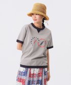 【ビームス ウイメン/BEAMS】の【別注】Jackman / リンガー リブ Tシャツ 25SS 人気、トレンドファッション・服の通販 founy(ファニー) ファッション Fashion レディースファッション Fashion for Women トップス・カットソー Cut & Sew Tops シャツ・ブラウス・オフィスカジュアル Elegant Blouses & Button-Ups ロングTシャツ・Tシャツ Longline T-Shirts & Tees インナー Innerwear ウェーブ Wavy Pattern シンプル Simple, Minimal デニム Denim, Jeans Material プリント Print, Printed Pattern 別注 Limited Edition, Custom Order おすすめ Recommended / Our Picks 2025年 2025 2025春夏・S/S Spring/Summer 2025 SS25 thumbnail GREY|ID: prp329100004654189 ipo3291000000033646008