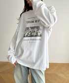 【キャナルジーン/CANAL JEAN】のEl mar INSIDE OUTロングTシャツ 人気、トレンドファッション・服の通販 founy(ファニー) ファッション Fashion レディースファッション Fashion for Women トップス・カットソー Cut & Sew Tops シャツ・ブラウス・オフィスカジュアル Elegant Blouses & Button-Ups ロングTシャツ・Tシャツ Longline T-Shirts & Tees シンプル Simple, Minimal デニム Denim, Jeans Material フェミニン Feminine, Girly プリント Print, Printed Pattern ルーズ Loose, Oversized ロング Long, Long-Length thumbnail ホワイト|ID: prp329100004654238 ipo3291000000033647984