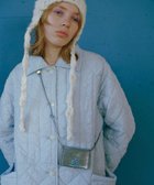 【フリークスストア/FREAK'S STORE】のドッキングキルトコート / キルトジャケット / ミドルコート 24AW サックスブルー|ID: prp329100004654267 ipo3291000000033894291