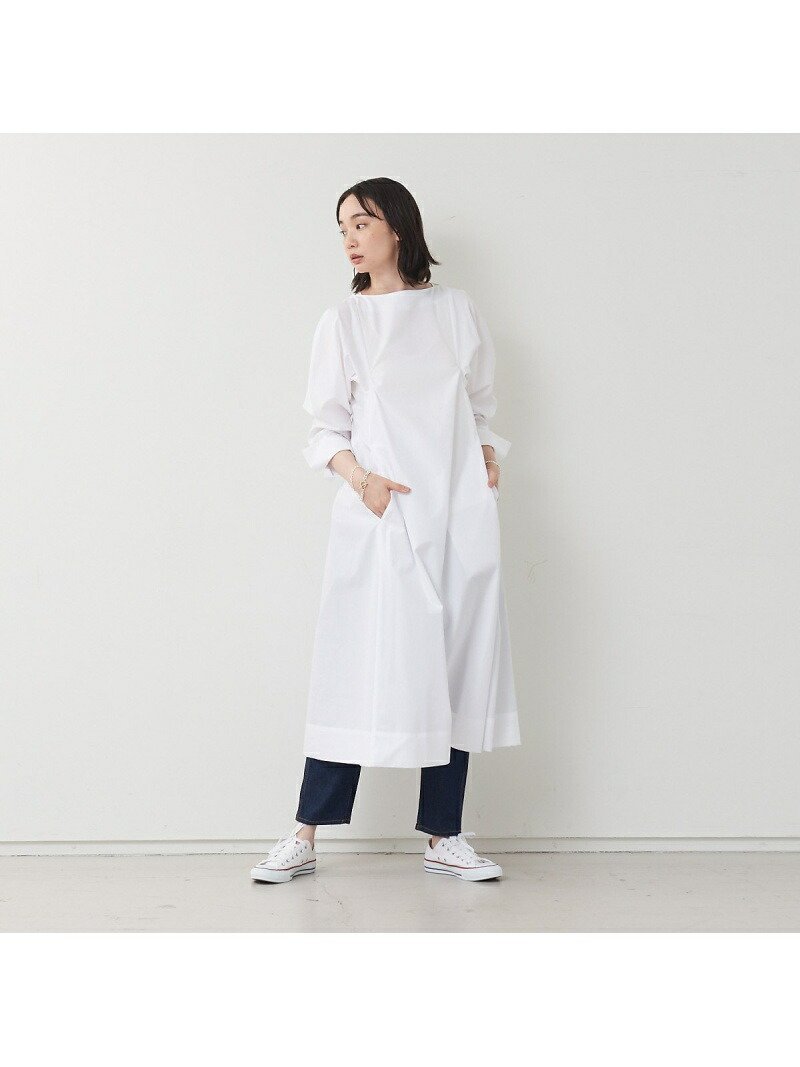 【コレックス/collex】の切替ギャザードレス インテリア・キッズ・メンズ・レディースファッション・服の通販 founy(ファニー) 　ファッション　Fashion　レディースファッション　Fashion for Women　ワンピース　Dresses　フォーマル・パーティードレス・結婚式用ドレス　Elegant & Casual Dresses　おすすめ　Recommended / Our Picks　ギャザー　Gathered, Ruffled　ジャケット　Jacket, Outerwear　デニム　Denim, Jeans Material　ドレス　Dress, One-Piece　バランス　Balance, Style Balance　フォーマル　Formal, Dressy　ブロード　Broadcloth, Fine Cotton　切替　Switching, Contrast Panel　ホワイト|ID: prp329100004654275 ipo3291000000033649065