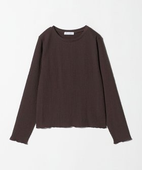 【ユナイテッドアローズ/UNITED ARROWS】 シャーリング クルーネックTシャツ A DAY IN THE LIFE人気、トレンドファッション・服の通販 founy(ファニー) ファッション Fashion レディースファッション Fashion for Women トップス・カットソー Cut & Sew Tops シャツ・ブラウス・オフィスカジュアル Elegant Blouses & Button-Ups ロングTシャツ・Tシャツ Longline T-Shirts & Tees おすすめ Recommended / Our Picks インナー Innerwear カットソー Cut and Sewn Top コンパクト Compact, Small Size シャーリング Shirring, Ruched シンプル Simple, Minimal |ID:prp329100004654287