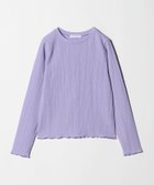 【ユナイテッドアローズ/UNITED ARROWS】のシャーリング クルーネックTシャツ A DAY IN THE LIFE 人気、トレンドファッション・服の通販 founy(ファニー) ファッション Fashion レディースファッション Fashion for Women トップス・カットソー Cut & Sew Tops シャツ・ブラウス・オフィスカジュアル Elegant Blouses & Button-Ups ロングTシャツ・Tシャツ Longline T-Shirts & Tees おすすめ Recommended / Our Picks インナー Innerwear カットソー Cut and Sewn Top コンパクト Compact, Small Size シャーリング Shirring, Ruched シンプル Simple, Minimal thumbnail LILAC|ID: prp329100004654287 ipo3291000000033649332