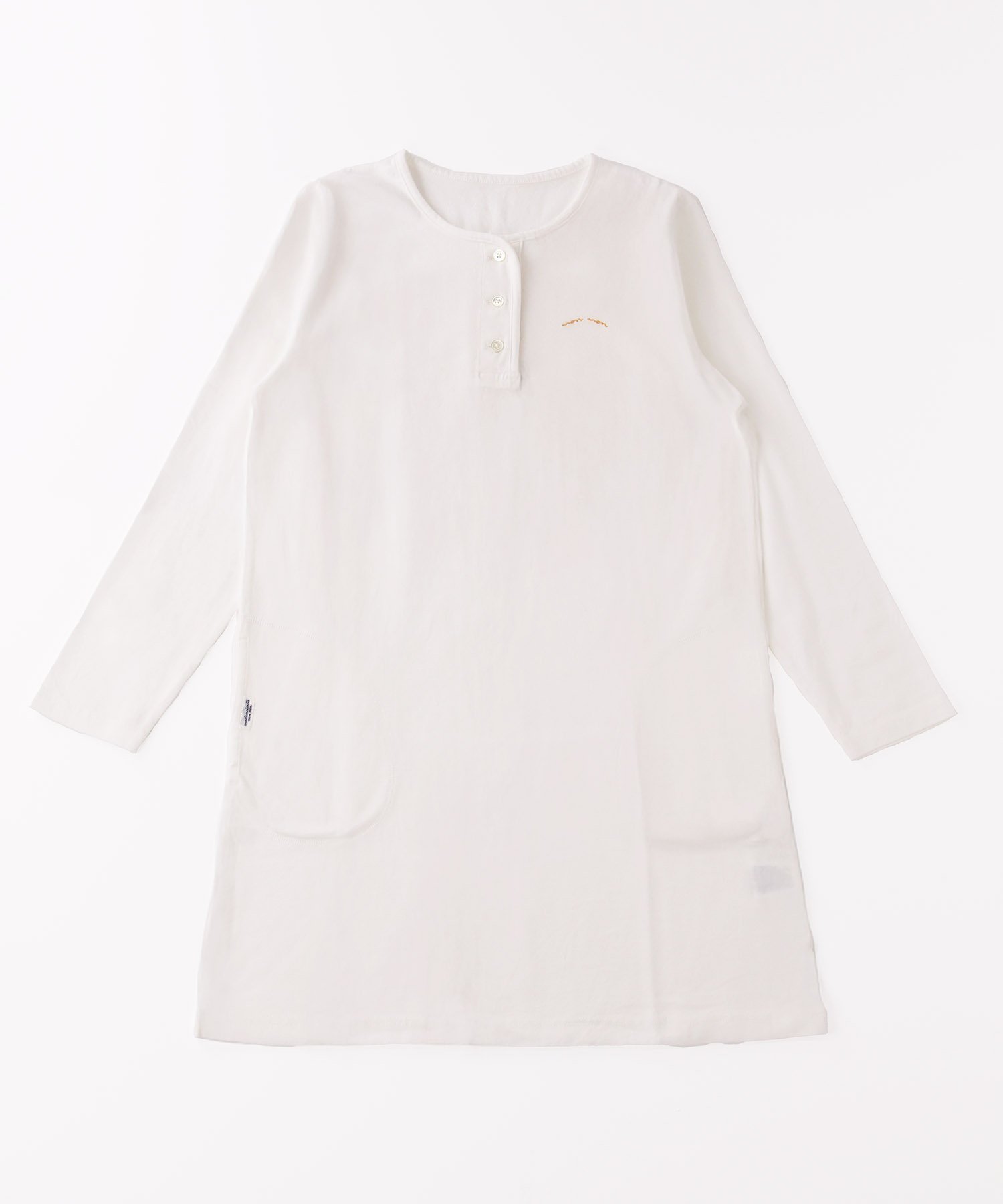 【その他のブランド/Other】の天竺硫化染め ヘンリーネックチュニック 人気、トレンドファッション・服の通販 founy(ファニー) 　ファッション　Fashion　レディースファッション　Fashion for Women　トップス・カットソー　Cut & Sew Tops　カットソー　Cut and Sewn Top　チュニック　Tunic, Long Top　 other-1|ID: prp329100004654294 ipo3291000000033813730