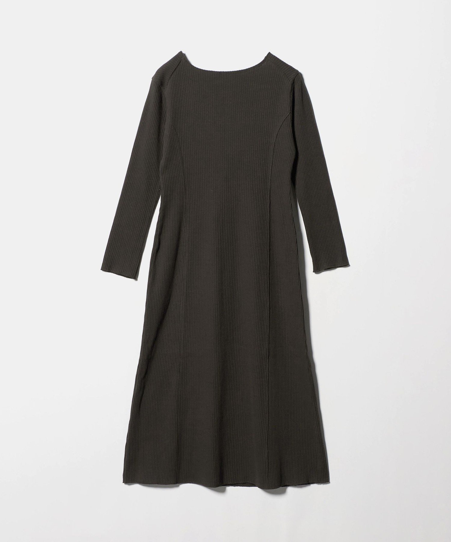 【ビューティ&ユース ユナイテッドアローズ/BEAUTY&YOUTH / UNITED ARROWS】のコットンリブ ワンピース 2WAY インテリア・キッズ・メンズ・レディースファッション・服の通販 founy(ファニー) 　ファッション　Fashion　レディースファッション　Fashion for Women　ワンピース　Dresses　おすすめ　Recommended / Our Picks　カットソー　Cut and Sewn Top　ジャケット　Jacket, Outerwear　スニーカー　Sneakers, Trainers　フェミニン　Feminine, Girly　フレア　Flare, Flared　ロング　Long, Long-Length　DK.BROWN|ID: prp329100004654302 ipo3291000000033828826