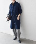 【シップス フォー ウィメン/SHIPS】のSHIPS any 手洗い可能 コーデュロイ エンブレム ボタン シャツ ワンピース ネイビー|ID: prp329100004654304 ipo3291000000033649560