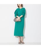 【ルージュヴィフラクレ/Rouge vif la cle】のボリュームスリーブダンボールワンピース グリーン|ID: prp329100004654324 ipo3291000000033649820