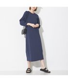 【ルージュヴィフラクレ/Rouge vif la cle】のボリュームスリーブダンボールワンピース ネイビー|ID: prp329100004654324 ipo3291000000033649822