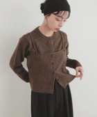 【リアン/Lian】のビスチェセットニットカーディガン ブラウン|ID: prp329100004654336 ipo3291000000035030232