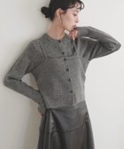 【リアン/Lian】のビスチェセットニットカーディガン チャコールグレー|ID: prp329100004654336 ipo3291000000035208051