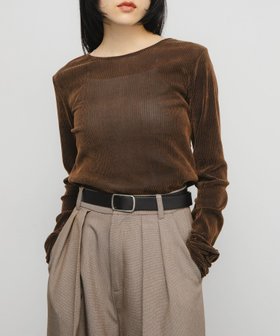 【ケービーエフ/KBF / URBAN RESEARCH】のシアーベロアシャーリングスリーブトップス 人気、トレンドファッション・服の通販 founy(ファニー) ファッション Fashion レディースファッション Fashion for Women トップス・カットソー Cut & Sew Tops ベロアトップス Velour Tops / Velvet-Look Items 2025年 2025 2025-2026秋冬・A/W Autumn/Winter 2025–26 AW25–26 冬 Winter / This Winter インナー Innerwear クラシカル Classical, Vintage-Inspired シャーリング Shirring, Ruched A/W・秋冬 Autumn/Winter |ID:prp329100004654365