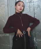 【ハレ/HARE】のラメランダムリブニット 人気、トレンドファッション・服の通販 founy(ファニー) ファッション Fashion レディースファッション Fashion for Women トップス・カットソー Cut & Sew Tops ニット Knit Tops & Sweaters おすすめ Recommended / Our Picks インナー Innerwear ウェーブ Wavy Pattern クール Cool, Chic ショート Short, Short Length ジャケット Jacket, Outerwear スウェット / スエット Sweatshirt, Sweatwear ストレート Straight, Straight Cut ネックレス Necklace, Pendant Necklace ハイネック High Neck, Mock Neck バランス Balance, Style Balance ブロック Block, Solid Block Pattern thumbnail ボルドー38|ID: prp329100004654372 ipo3291000000034118899