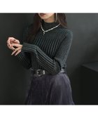 【ハレ/HARE】のラメランダムリブニット 人気、トレンドファッション・服の通販 founy(ファニー) ファッション Fashion レディースファッション Fashion for Women トップス・カットソー Cut & Sew Tops ニット Knit Tops & Sweaters おすすめ Recommended / Our Picks インナー Innerwear ウェーブ Wavy Pattern クール Cool, Chic ショート Short, Short Length ジャケット Jacket, Outerwear スウェット / スエット Sweatshirt, Sweatwear ストレート Straight, Straight Cut ネックレス Necklace, Pendant Necklace ハイネック High Neck, Mock Neck バランス Balance, Style Balance ブロック Block, Solid Block Pattern thumbnail グリーン78|ID: prp329100004654372 ipo3291000000034118906