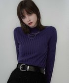 【ハレ/HARE】のラメランダムリブニット 人気、トレンドファッション・服の通販 founy(ファニー) ファッション Fashion レディースファッション Fashion for Women トップス・カットソー Cut & Sew Tops ニット Knit Tops & Sweaters おすすめ Recommended / Our Picks インナー Innerwear ウェーブ Wavy Pattern クール Cool, Chic ショート Short, Short Length ジャケット Jacket, Outerwear スウェット / スエット Sweatshirt, Sweatwear ストレート Straight, Straight Cut ネックレス Necklace, Pendant Necklace ハイネック High Neck, Mock Neck バランス Balance, Style Balance ブロック Block, Solid Block Pattern thumbnail パープル系その他98|ID: prp329100004654372 ipo3291000000034118916