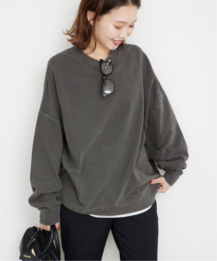 【スローブ イエナ/SLOBE IENA】の《WEB限定カラー有り/追加 》ビックシルエットピグメント裏毛プルオーバー インテリア・キッズ・メンズ・レディースファッション・服の通販 founy(ファニー) https://founy.com/ ファッション Fashion レディースファッション Fashion for Women トップス・カットソー Cut & Sew Tops カジュアルプルオーバー・ニットトップス Pullovers & Knit Tops / Casual Pullovers 2025年 2025 2025-2026秋冬・A/W Autumn/Winter 2025–26 AW25–26 |ID: prp329100004655416 ipo3291000000033859766