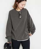 【スローブ イエナ/SLOBE IENA】の《WEB限定カラー有り/追加 》ビックシルエットピグメント裏毛プルオーバー ブラック A|ID: prp329100004655416 ipo3291000000033859767