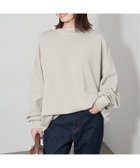 【スローブ イエナ/SLOBE IENA】の《WEB限定カラー有り/追加 》ビックシルエットピグメント裏毛プルオーバー ベージュ|ID: prp329100004655416 ipo3291000000033859770